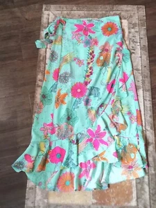 BNWT STARDUST MIA WRAP SKIRT, TEAL - UK SIZE L - Picture 1 of 5