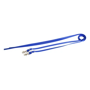 READY MADE-Royal Blue WESTERN REINS with SNAPS made from Beta Biothane - Picture 1 of 1