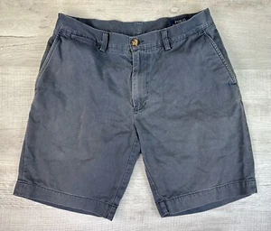 Ralph Lauren Polo Shorts GRY Classic Fit Chino Preppy VTG 90s Men 33 (Actual 32) - Picture 1 of 17