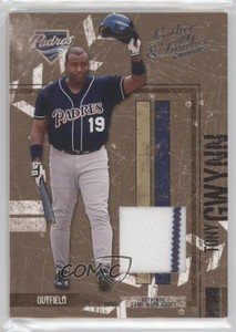 2004 Donruss Leather & Lumber Silver /100 Tony Gwynn #124 HOF