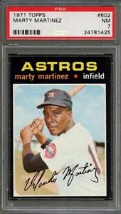 BB - 1971 - Topps - #602 - Marty Martinez - PSA 7 - NM - Bild 1 von 2