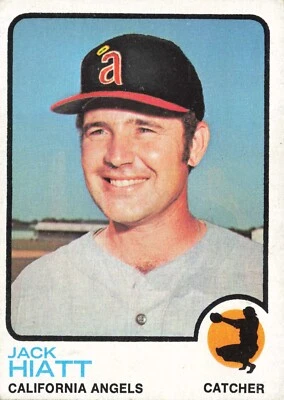 Jack Hiatt California Angels 1973 Topps #402 Baseball Card - Image 1 of 2