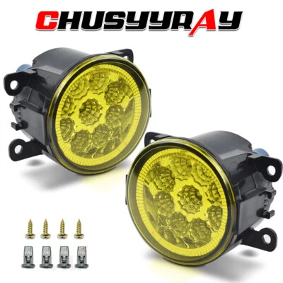 PAR de luces antiniebla ámbar para parachoques delantero para Acura ILX 2013-2015 Foto 1 de 4