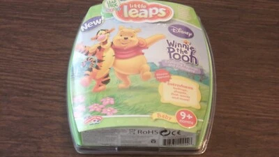 NIB Little Leaps Disney Winnie the Pooh Leap Frog Baby Interactive Learning Disc - Image 1 of 4