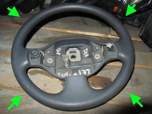 VOLANTE RENAULT CLIO V6 172 RS MK1 2001 VERA PELLE ULTRA RARO 49K - Foto 1 di 12