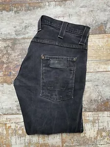 Wrangler Spencer Herren Jeans Grau Stretch Knopf Verblasst Größe W29/L34 - Bild 1 von 7