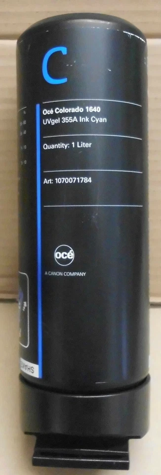 OCE UVgel 355A Ink cyan für Colorado 1640  1 ltr. 2018 - Image 1 of 1