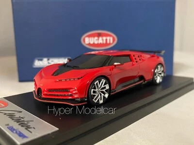 Looksmart 1/43 Bugatti Centodieci 2019 Italian Red Art. LS513C - Image 1 of 4