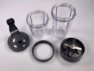NutriBullet Replacement Cups and Blade - 24oz Cup and 18oz Cup *No Base* - Picture 1 of 3