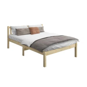 Bed Frame King Size Wooden Timber Base Headboard Bedroom - Picture 1 of 1