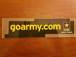(LOT OF 2) GO ARMY.COM BUMPER STICKER - Picture 1 of 1