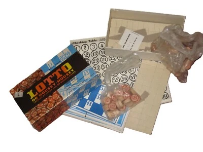 Vintage Spear's Games Lotto Housey-Housey Bingo Game Boxed - Made in England - Image 1 of 3