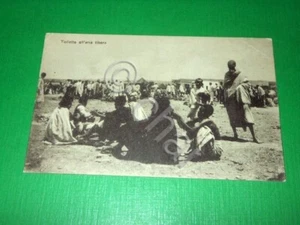 AK Kolonien Trachten Eritrea - Freilufttoilette um 1920 - Bild 1 von 1