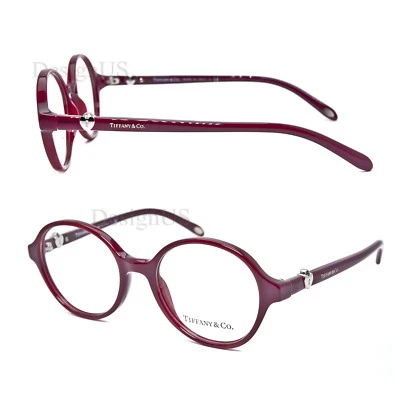 Gafas TIFFANY & CO. TF2080 8152 Silver Lock Cyclamen 49/18/135 Italia - Nuevas Foto 1 de 4