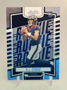 CJ Stroud 2023 Panini Absolute Rookie RC base #102 Houston Texans C214 - Picture 1 of 8