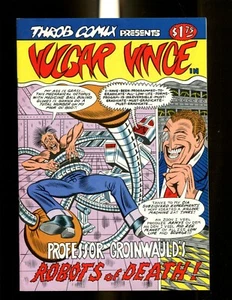 VULGAR VINCE 1 (9.2) THROB COMIX (B023) - Picture 1 of 2