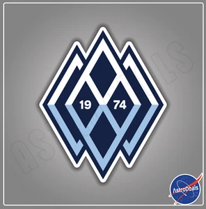 Vancouver Whitecaps FC MLS Soccer Football Logo Sticker Decal *Size: 3"-12"* - Picture 1 of 1