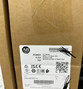 Newest&In Stock With Box AB 25B-A4P8N114 PowerFlex 525 0.75kW (1Hp) AC Drive #A6 - Bild 1 von 4