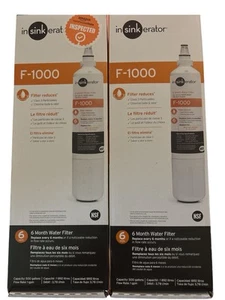 InSinkErator F-1000 Water Filtration System Filter Cartridge Includes 2 (012) - Picture 1 of 2