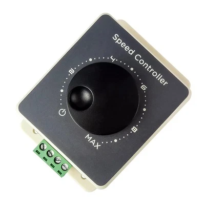 New 25kHz PWM DC Brush Motor Speed Regulator Waterproof Controller Switch - Image 1 of 4