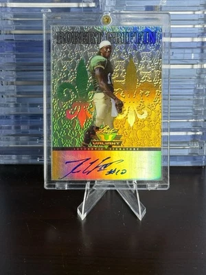 2012 Leaf Valiant - Robert Griffin III #RG3 (AU, RC) - Image 1 of 2