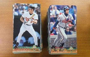1994 Fleer Extra Bases Base Set 1-400 Oversized Base Set - Picture 1 of 5