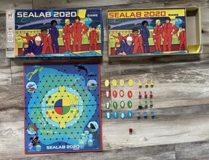 ¡De colección! Juego de mesa Hanna-Barbera Sealab 2020 1973 Milton Bradley ¡Completo y usado en excelente estado! - Imagen 1 de 16