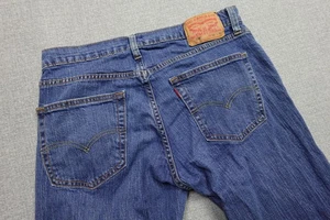 Jeans Levi's 559 Relajados Pierna Recta Para Hombre 32x32 Azul Lavado Oscuro Denim Vaquero - Imagen 1 de 13