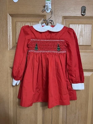 Vestido de Colección Polly Flinders Calado + Cubierta de Pañal 3T Navidad ¡VER! ¡LEER! VER! Foto 1 de 4