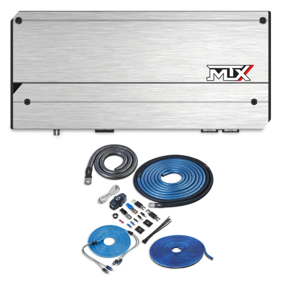 MTX TH2500.1 - THUNDER CLASS D 1-OHM 2500 WATTS RMS