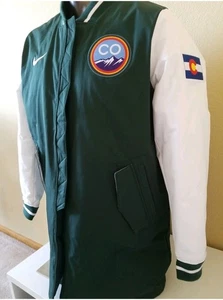 Nike Colorado Rockies MLB City Connect Mens Dugout Baseball Jacket Sz L Large - Picture 1 of 5
