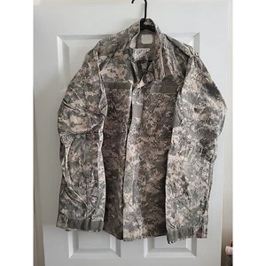 ACU Shirt/Coat Medium X-Long USGI Digital Camo Cotton/Nylon Ripstop Army Combat - Picture 1 of 13