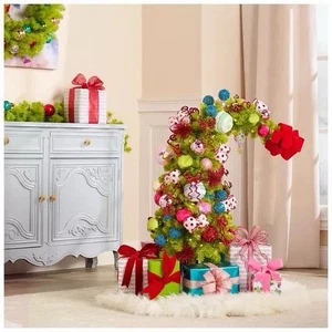 Hobby Lobby 2025 Whimsical Pre-Lit Christmas Tree - 3ft Grinch Christmas Tree - Picture 1 of 3