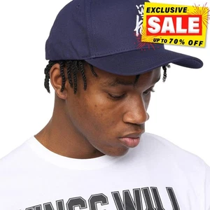 Kings Will Dream Crosby Mens Casual Fashion Streetwear Hat Baseball Cap Navy - Picture 1 of 4