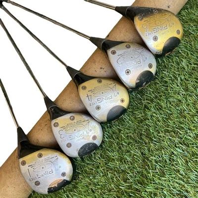 Juego de madera de calle Ping Eye 2 Driver 1/3/4/5/6 zz Lite varilla de acero vintage Foto 1 de 4