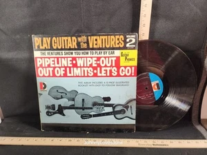 Play Guitar With The Ventures Part 2 12" 33 LP RECORD Tested Plays - Picture 1 of 3