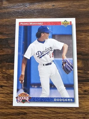 1992 Upper Deck - Star Rookie Pedro Martinez #18 (RC) - Image 1 of 2