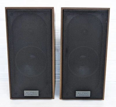 Coppia di casse diffusori a due vie Altec Lansing mod 990 speaker  100 watt hifi - Immagine 1 di 4