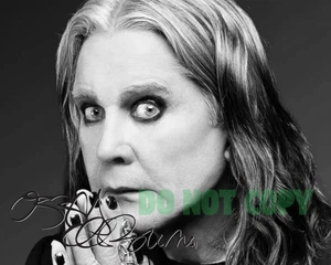 Ozzy Osbourne RIP 8 x 10 Lab Quality Photo Reprint with Signature High Gloss - Picture 1 of 1