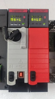 Allen Bradley 1756-L73S /B ControlLogix 5573S Automation Controller 1756-L7SP/B - Immagine 1 di 4