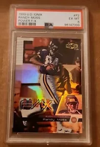 1999 Upper Deck Ionix Power F/X Randy Moss PSA 6 EX-MT - Picture 1 of 2