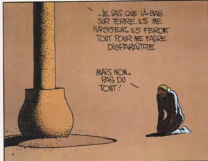 JEAN GIRAUD MOEBIUS 1984 SCREEN PRINT COLOR LITHOGRAPH ART PRINT SIGNED PG 32 - Picture 1 of 7