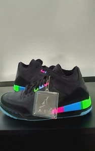 Air Jordan Retro 3 AT9195-001 Paris France Quai 54 SE Size 7 Men 8.5 Women - Picture 1 of 6