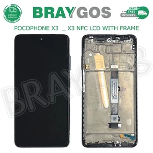 Digitalizador Pantalla Táctil Pantalla LCD NFC + Marco para Xiaomi Pocofone X3 / X3 - Imagen 1 de 4