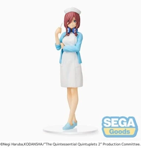 SEGA - Los quintillizos por excelencia - versión enfermera Miku Nakano Figura - Imagen 1 de 5