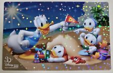 Disney Store 30th Anniversary Postcard Donald Duck Huey Dewey Louie