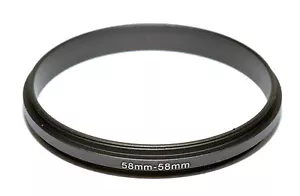 Coupling Ring Male-Male Thread 58-58mm Double Lens Reverse Macro Adapter - Picture 1 of 1