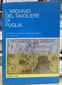(Apulien) DAS ARCHIV DES TAVOLIERE VON APULIEN - BAND IV - Rom 1984 - Bild 1 von 1