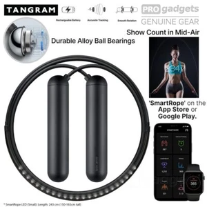 TANGRAM FACTORY Smart Skipping Digital Counter LED Fitness Calorie Jumping Rope - Picture 1 of 25