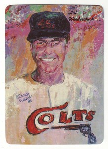 1986 Mother's Cookies Houston Astros HAL WOODESCHICK #2